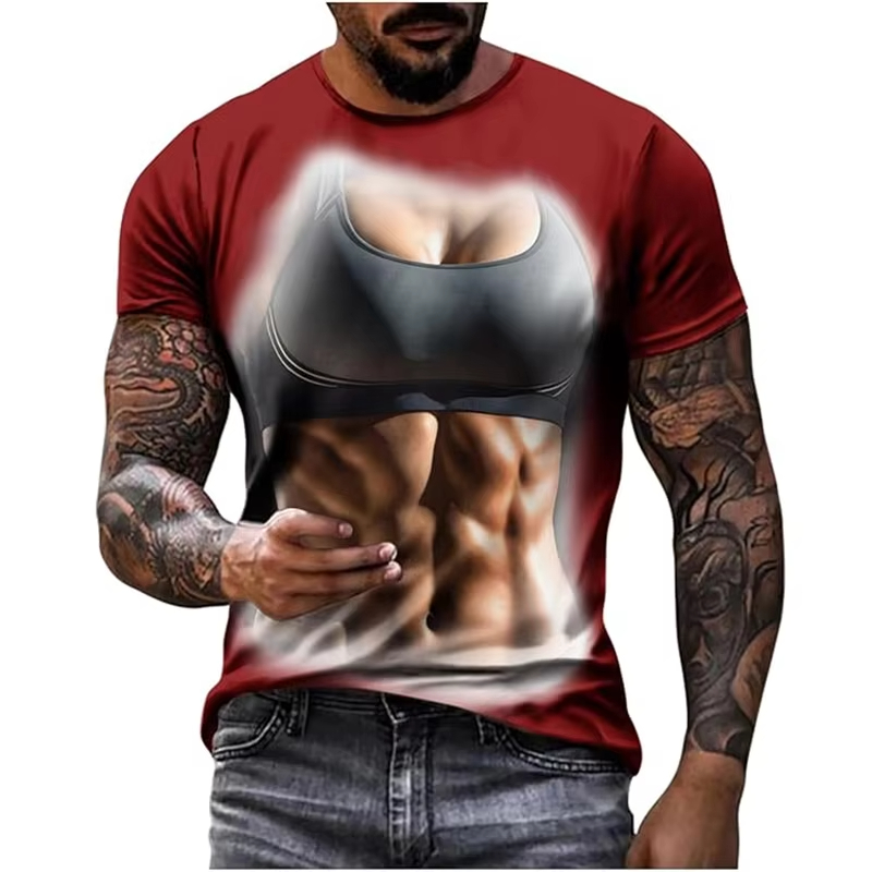 Nieuwe Grappige Spierpatroon 3 - Muscle Tee Workout recensie en prijs