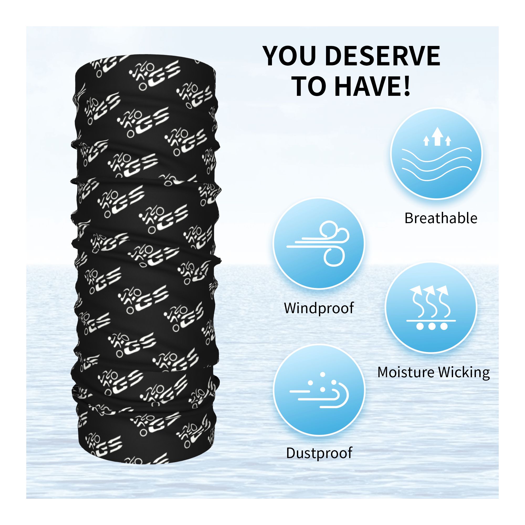 Custom GS Moto Bandana Nekwarm - Men'S Fashion Rings recensie en prijs