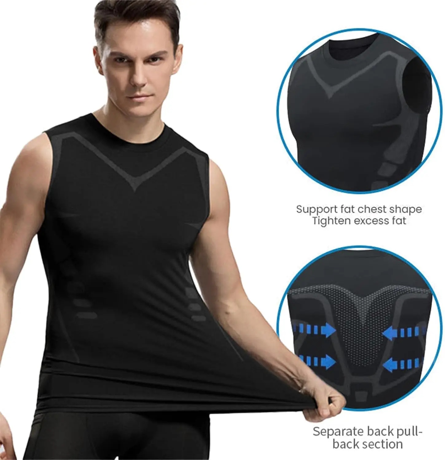Compressietanktop Heren Gymshi - Muscle Tee Workout recensie en prijs