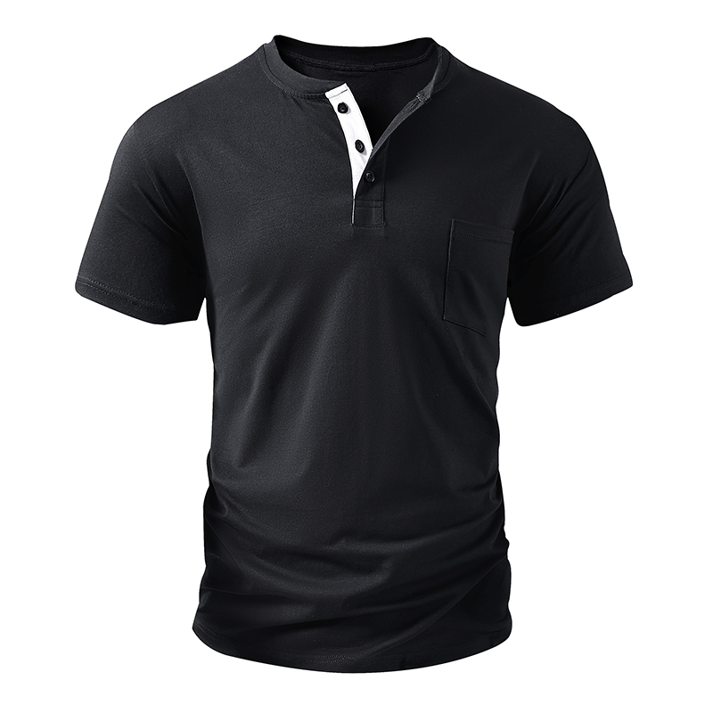 Henley T-shirt Heren EU Maat K - Mens Fashion Streetwear recensie en prijs