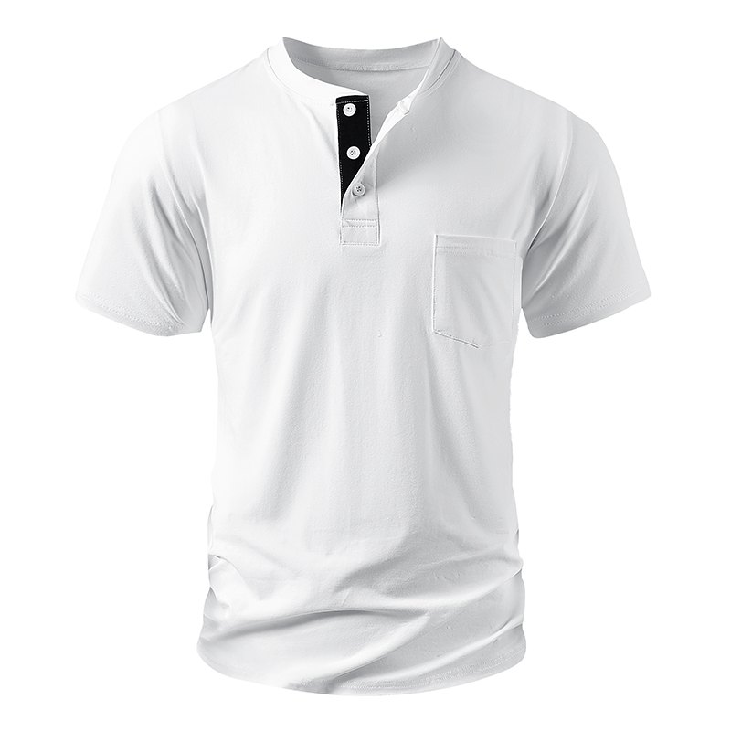 Henley T-shirt Heren EU Maat K - Mens Fashion Streetwear recensie en prijs