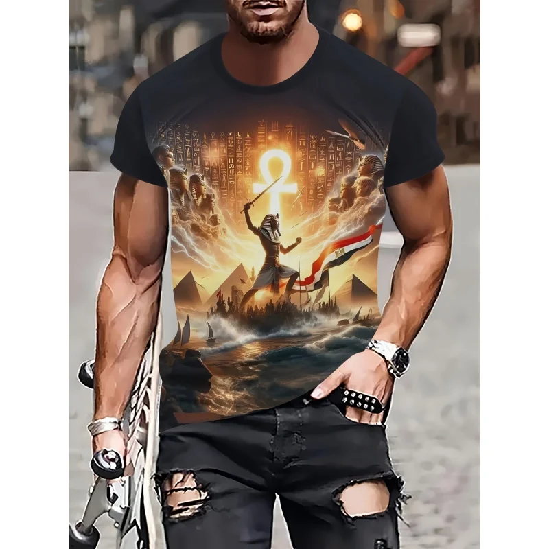 Oude Egypte Grafische T-shirt  - Men Fashion Egypt recensie en prijs