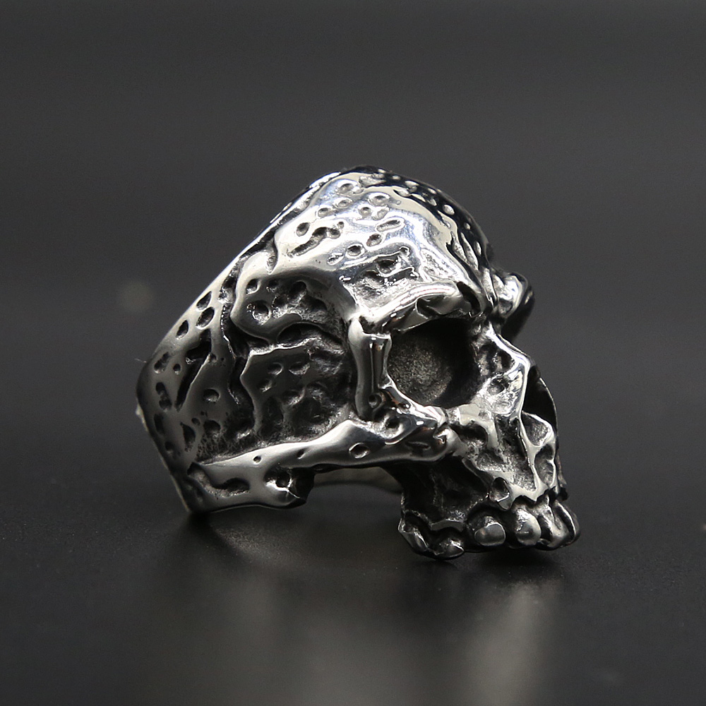 Gothic 316L Rvs Skull Ring Sie - Mens Fashion Store recensie en prijs