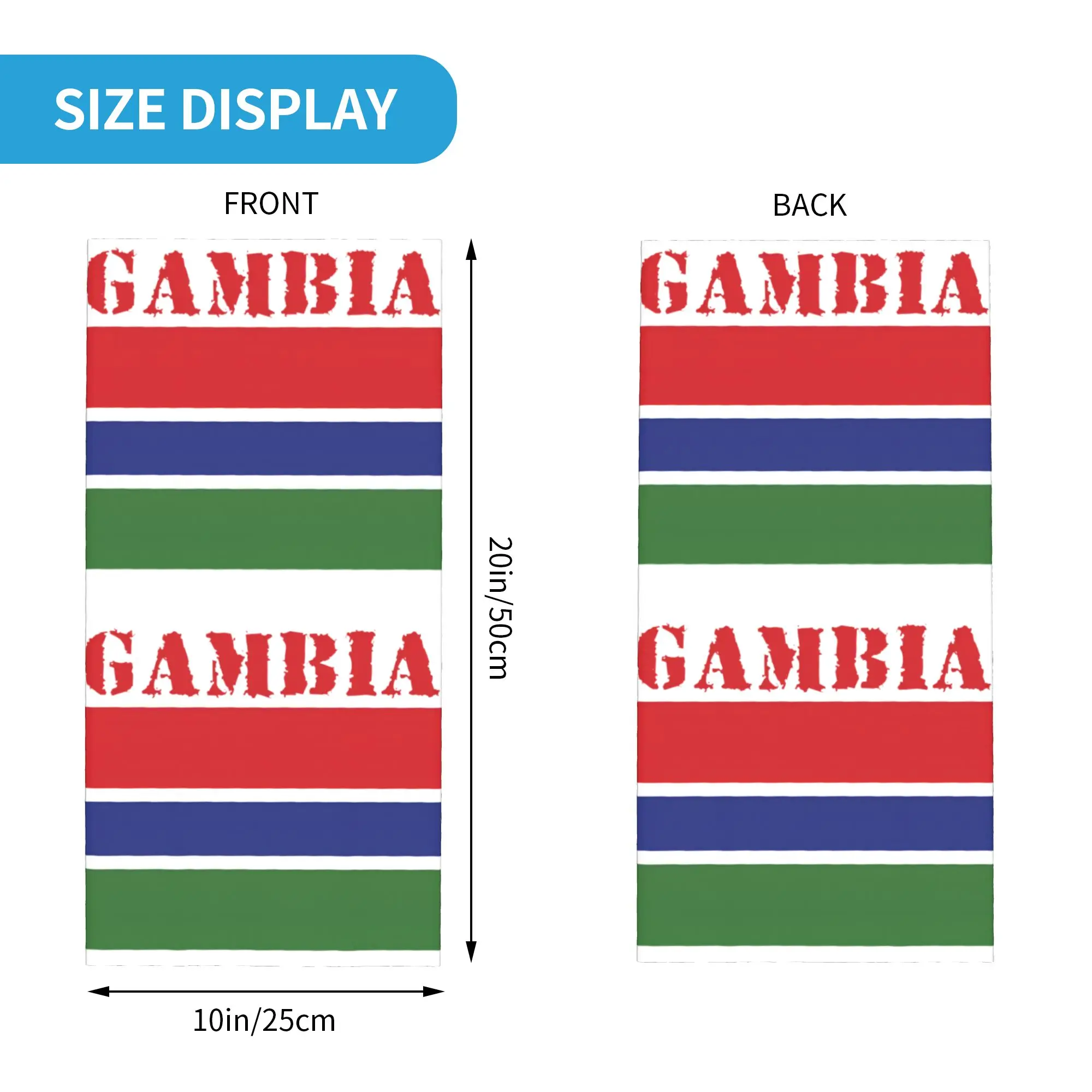 Nieuwe Gambia Vlag Bandana Win - Men'S Fashion Rings recensie en prijs