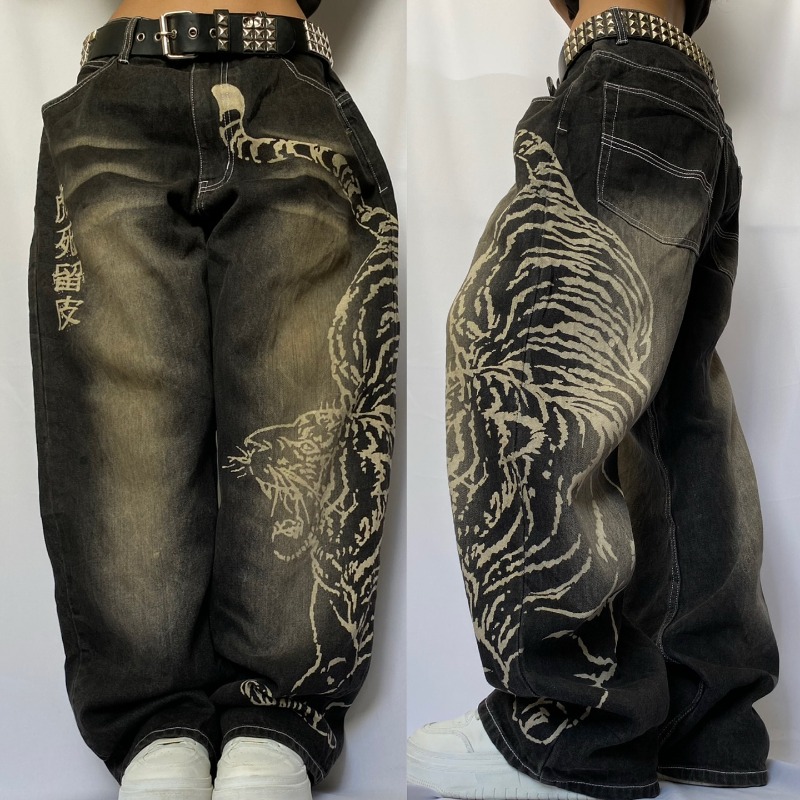 2025 Mode Nieuwe Oversized Pat - Men'S Fashion With Baggy Jeans recensie en prijs