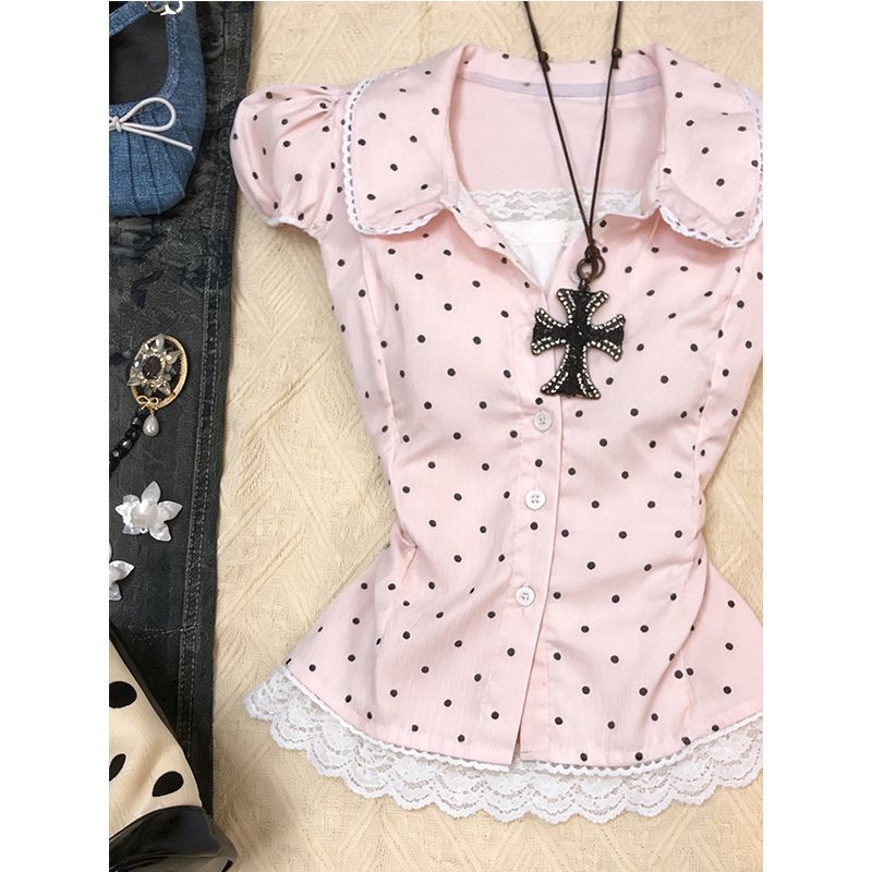 Kimotimo Zoete Polka Dot Korte - Men'S Fashion Aesthetics recensie en prijs