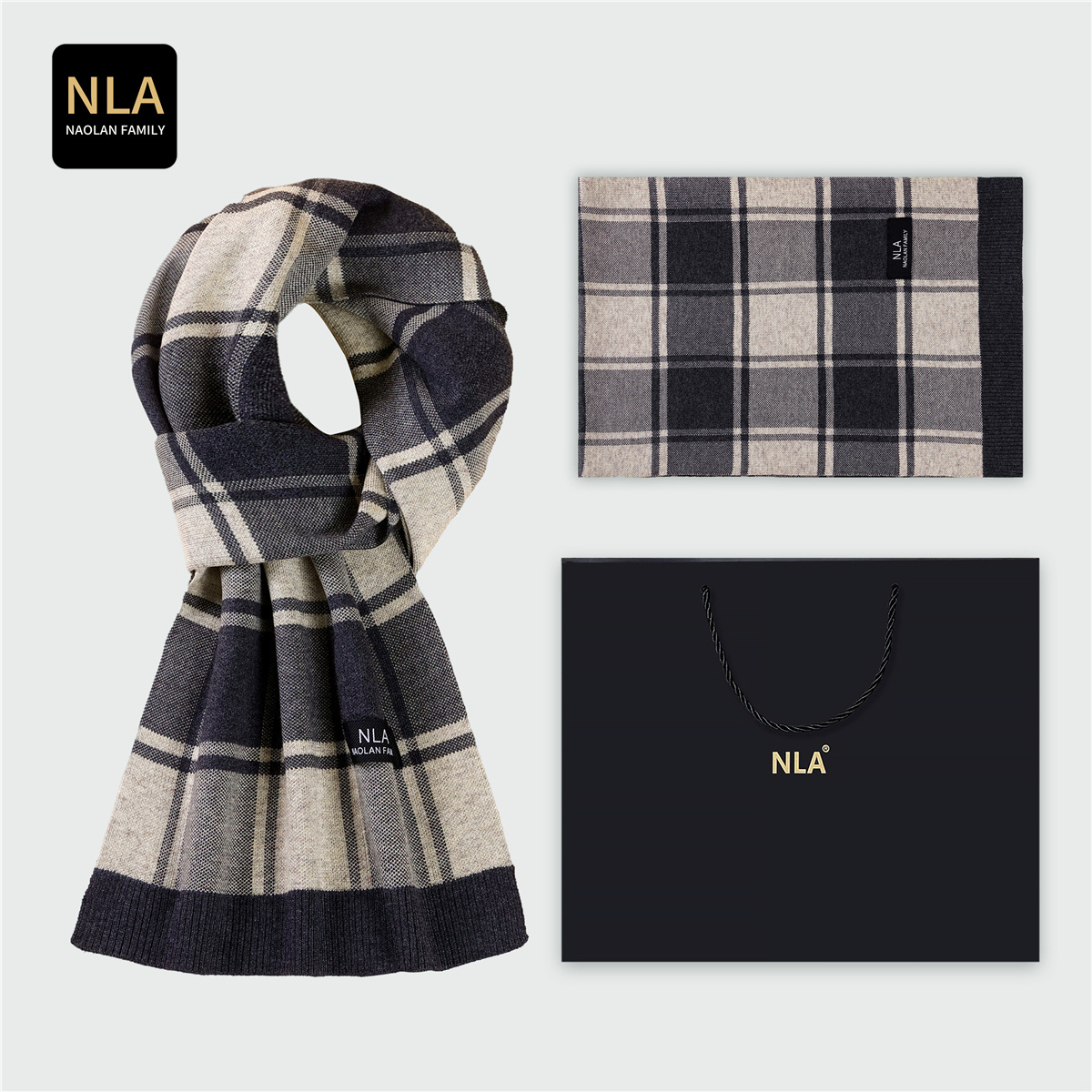 Geschenkdoos Gebreide Heren Wo - Men Scarf Wool recensie en prijs