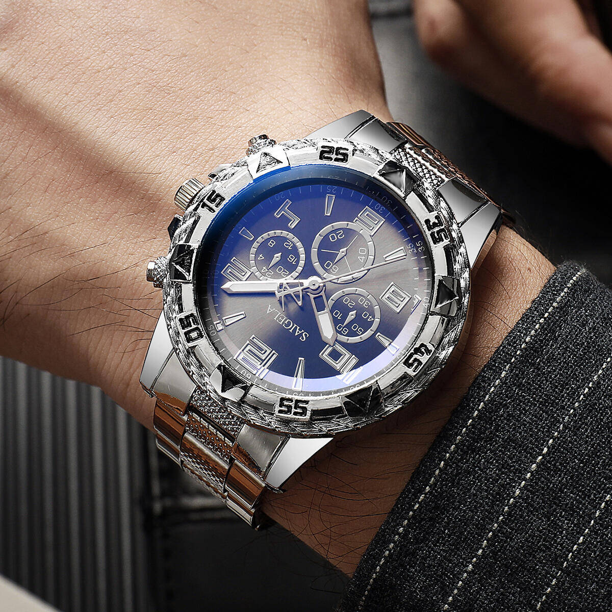 1PC Verrassing Mystery Horloge - Fashion Mens Watches recensie en prijs