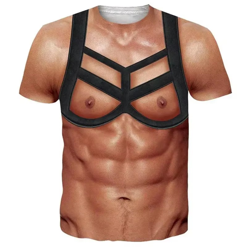 2026 Grappige Spierlichaam 3D  - Muscle Tee Workout recensie en prijs