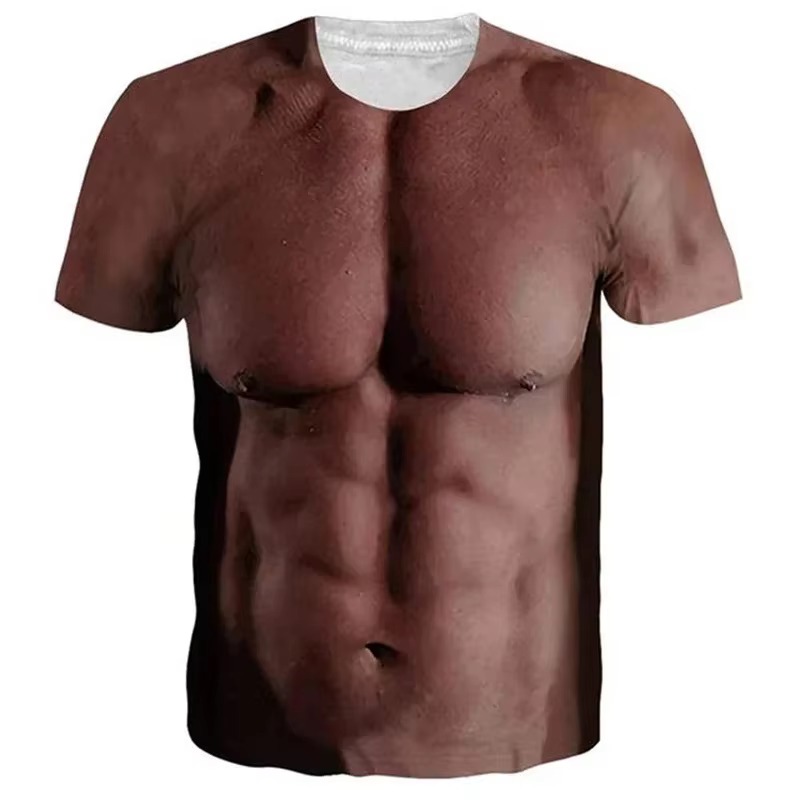 2026 Grappige Spierlichaam 3D  - Muscle Tee Workout recensie en prijs