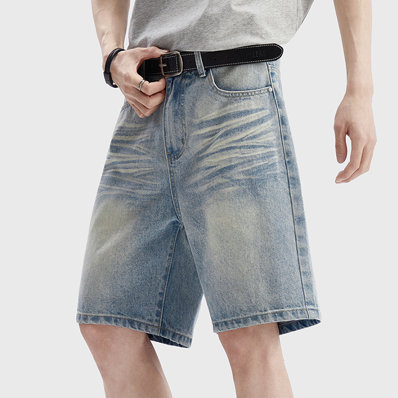 Vintage gewassen denim shorts  - Men'S Fashion With Baggy Jeans recensie en prijs