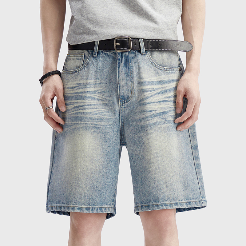 Vintage gewassen denim shorts  - Men'S Fashion With Baggy Jeans recensie en prijs
