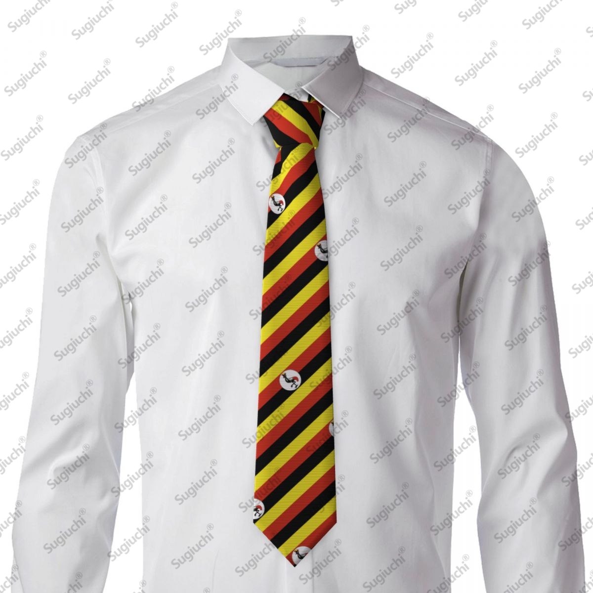 2026 Oeganda Vlag Bruiloft Das - Men Fashion Uganda recensie en prijs