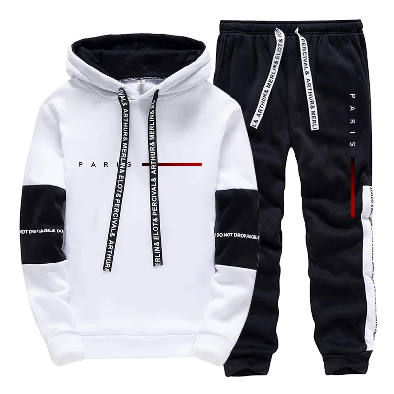 Herenset Paris Fashion Hoodie  - Mens Fashion Streetwear recensie en prijs