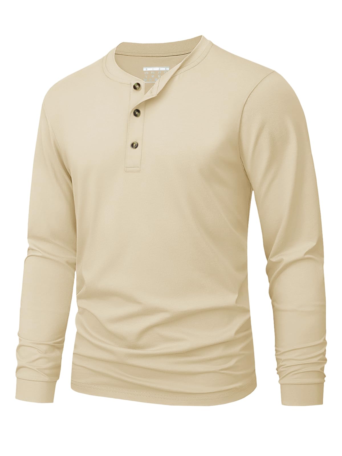 Henley-T-shirt voor heren Eenv - Men'S Fashion Clothing recensie en prijs
