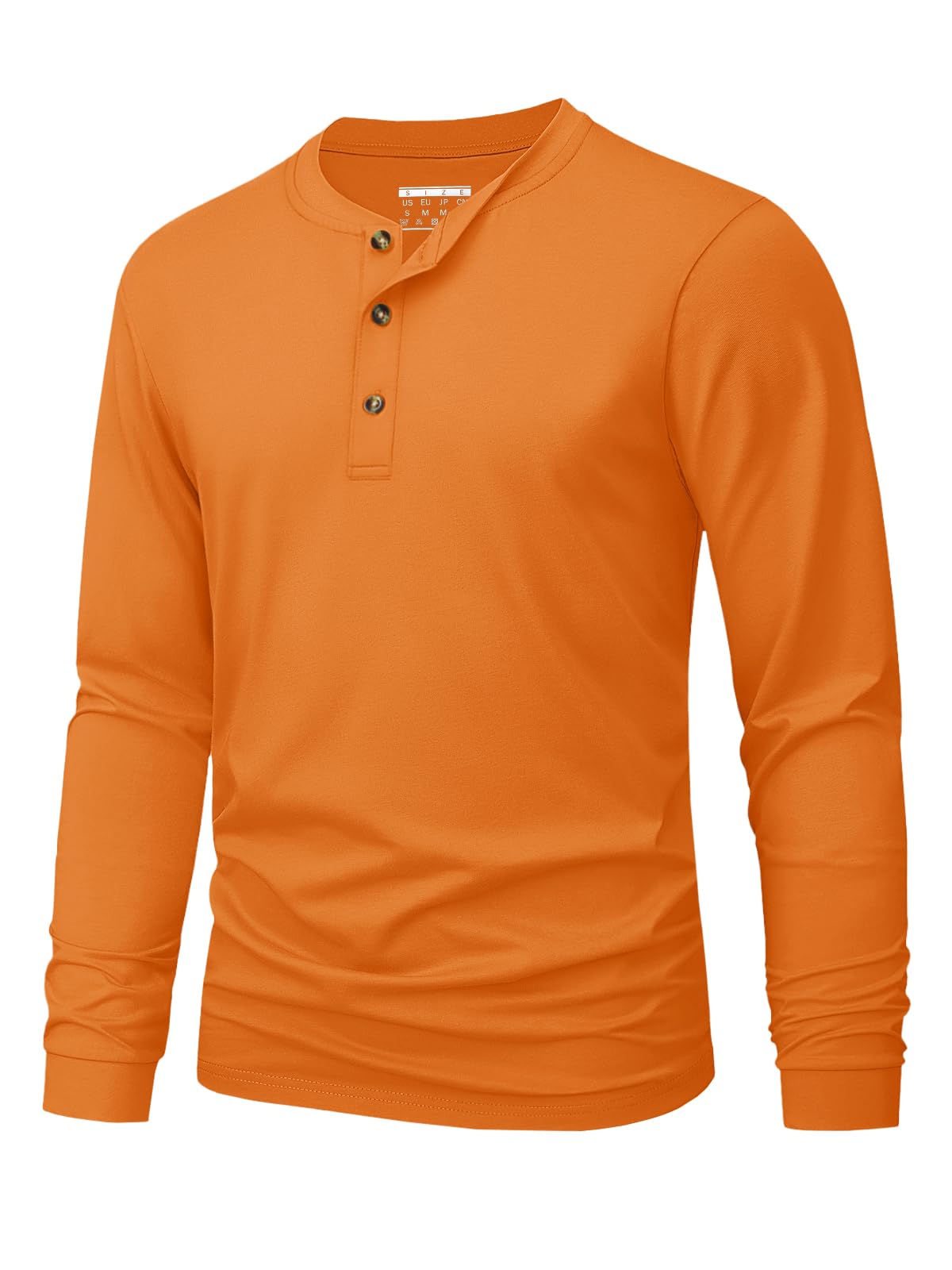 Henley-T-shirt voor heren Eenv - Men'S Fashion Clothing recensie en prijs