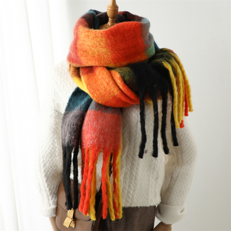 Nieuwe Herfst Winter Ruitpatro - Men Scarf Wool recensie en prijs
