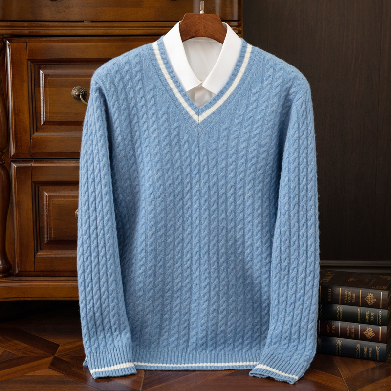 Herfst En Winter Nieuwe Verdik - Mens Fashion Jumpers recensie en prijs