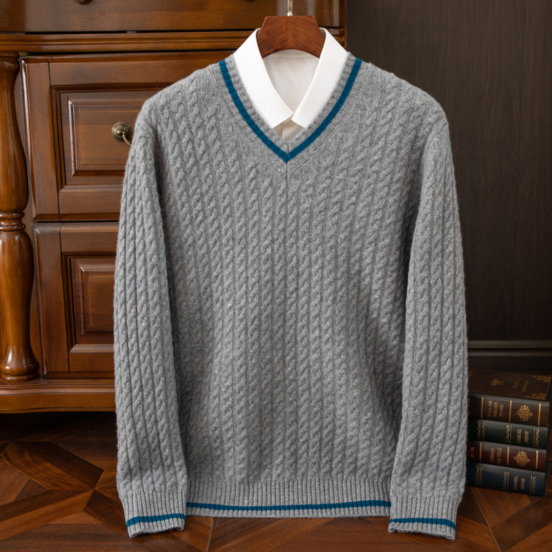 Herfst En Winter Nieuwe Verdik - Mens Fashion Jumpers recensie en prijs