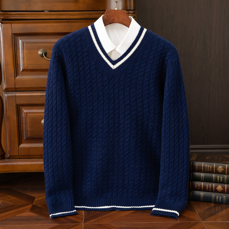 Herfst En Winter Nieuwe Verdik - Mens Fashion Jumpers recensie en prijs