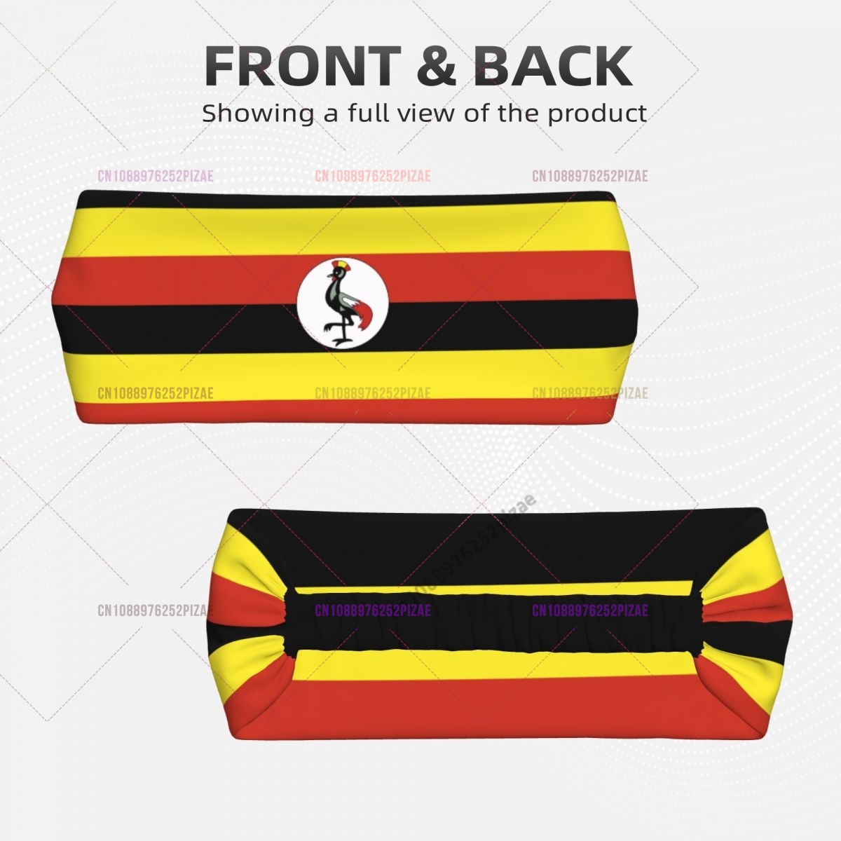 Uganda Vlag Mannen Vrouwen Ban - Men Fashion Uganda recensie en prijs