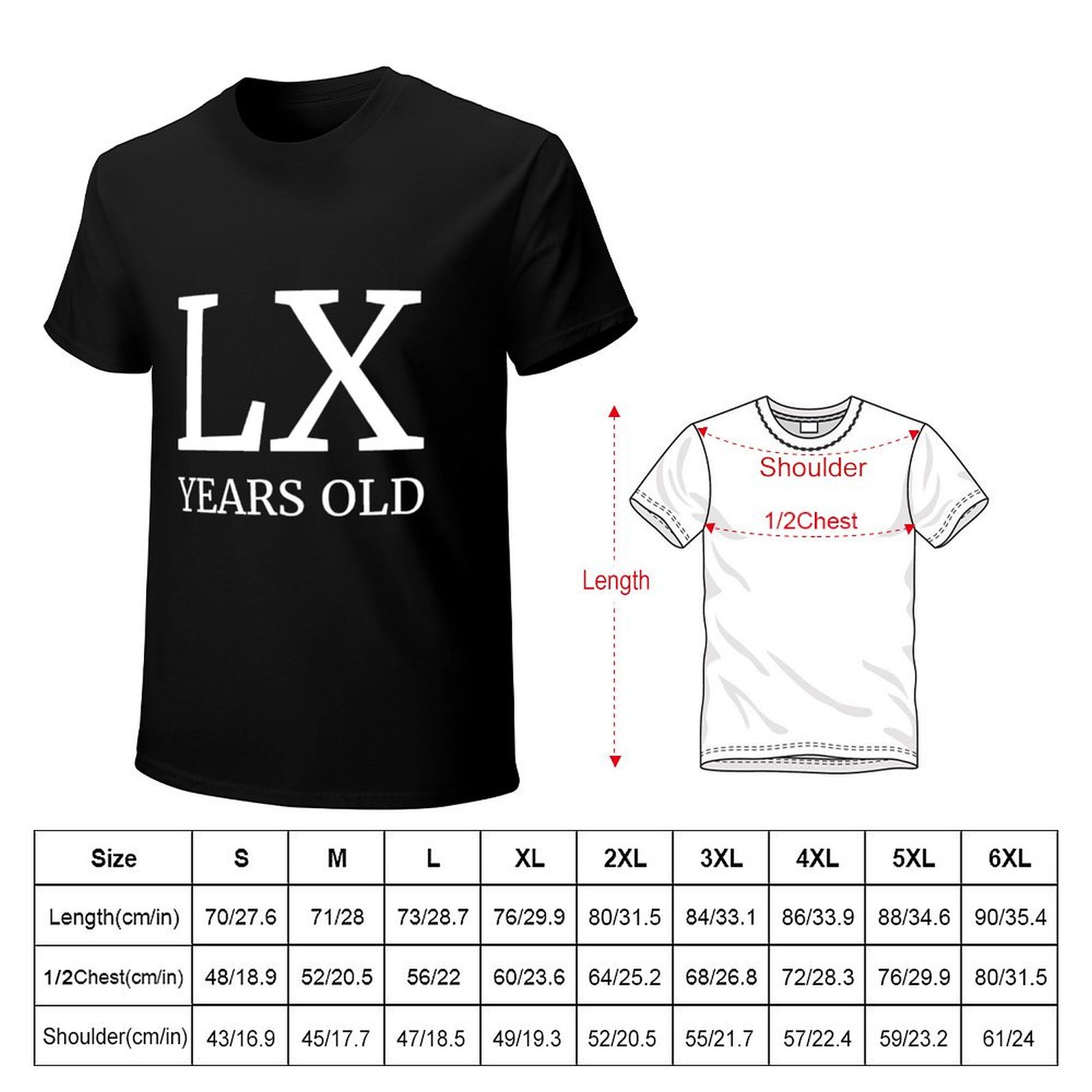 LX Years Old Latin 60e verjaar - Men'S Fashion For 60 Year Old recensie en prijs
