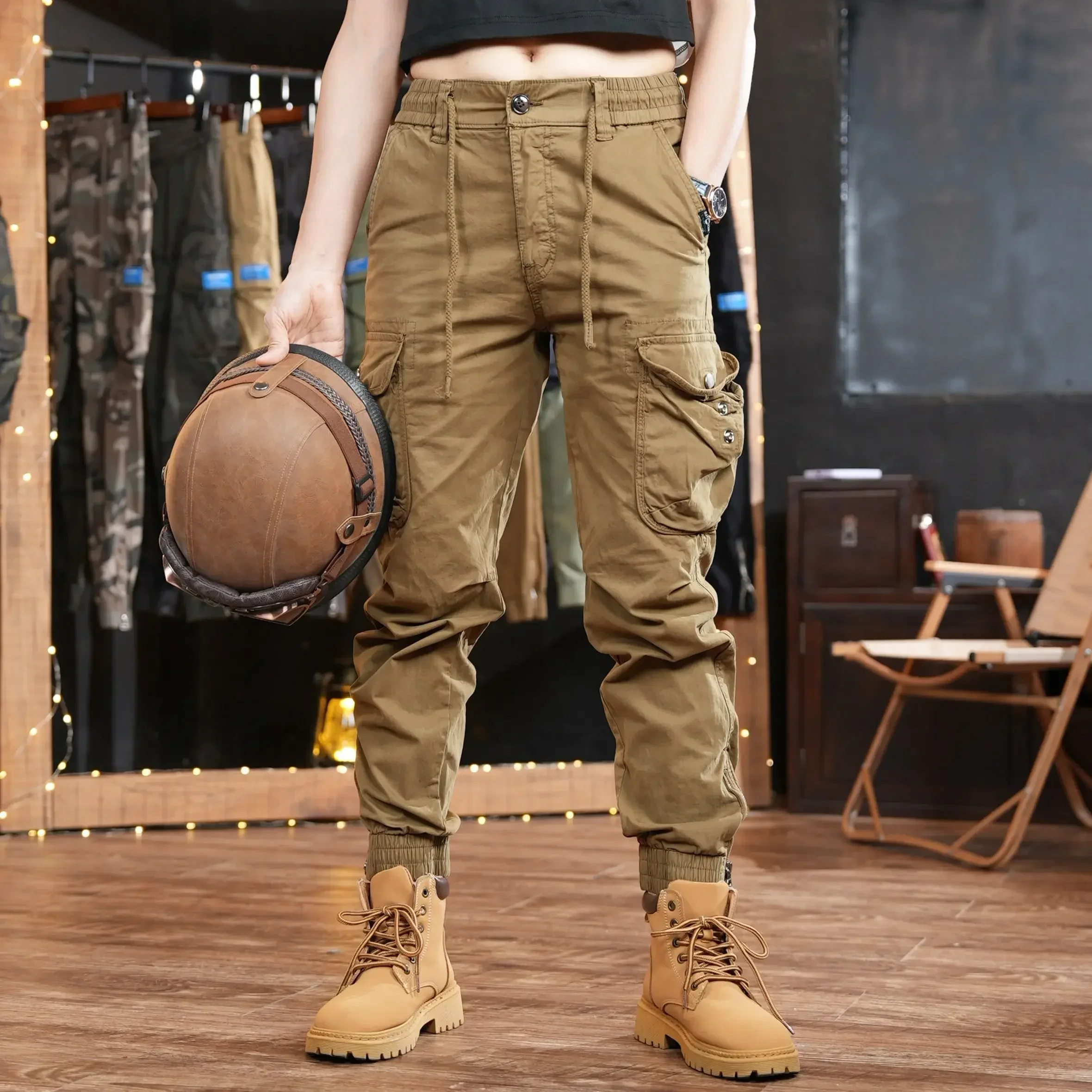 Multi Pocket Outdoor Broek Man - Men'S Fashion Trousers recensie en prijs