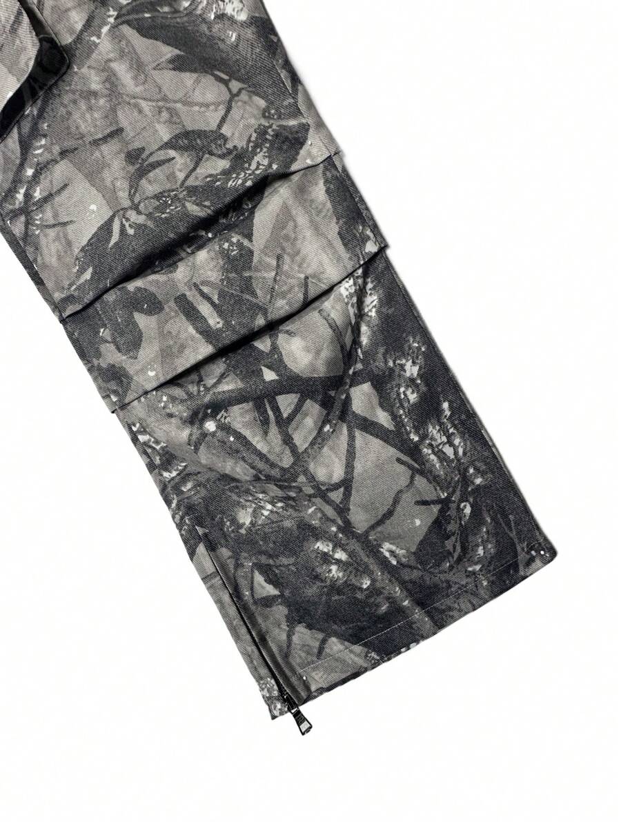 Herenmode cargobroek met bladp - Men'S Fashion Trousers recensie en prijs