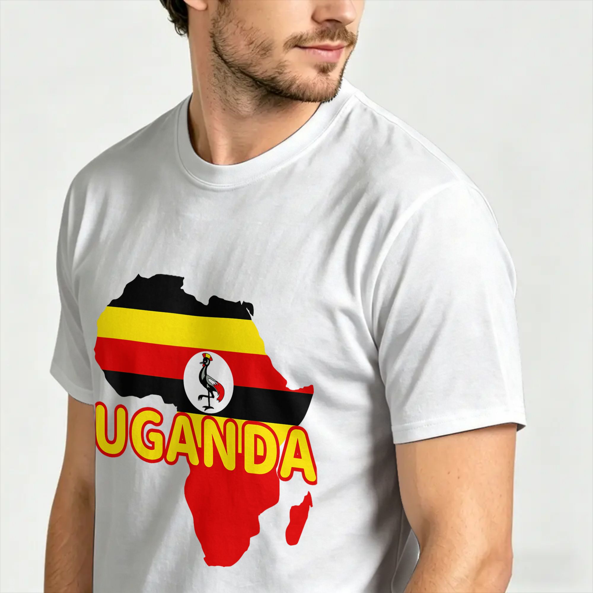Oeganda Oegandese Pride Vlag K - Men Fashion Uganda recensie en prijs